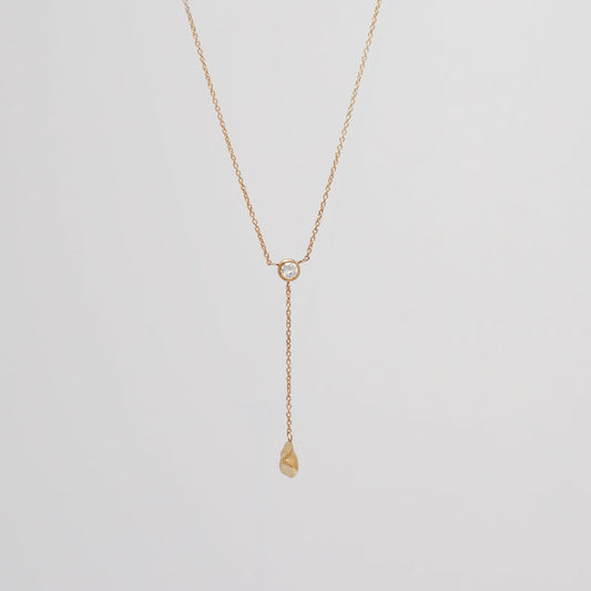 Lavaliere-diamond(K18YG-K18YG)