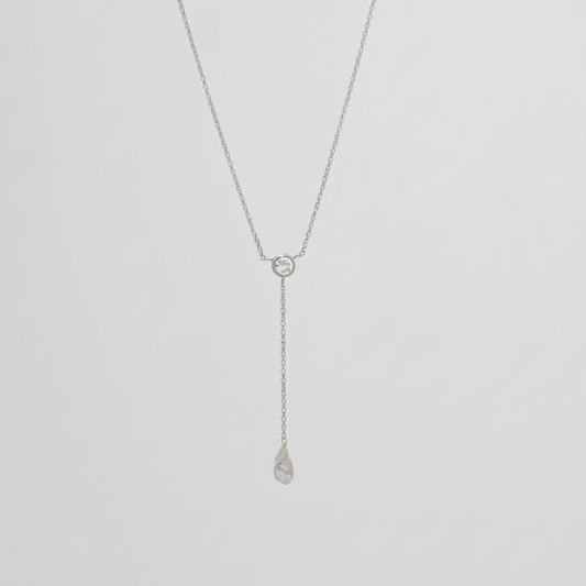 Lavaliere-diamond(K18WG-K18WG)