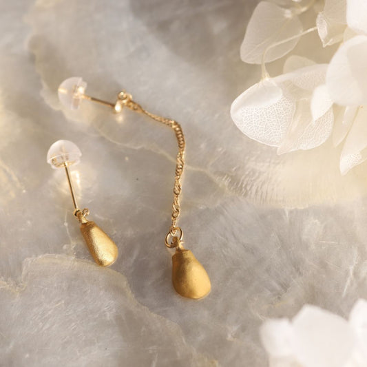 金乳歯ジュエリー（前歯・ピアス/イヤリング）タイプB