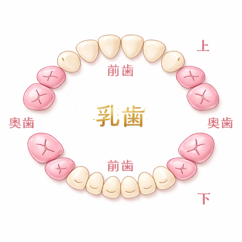 金乳歯チャームのみ（Standard)