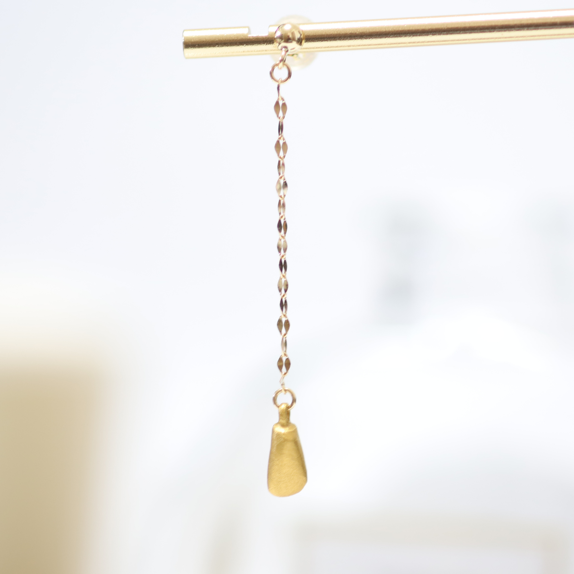金乳歯チェーンピアス・イヤリング（Standard)