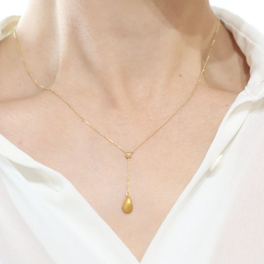 金乳歯Y字ネックレス（Standard）