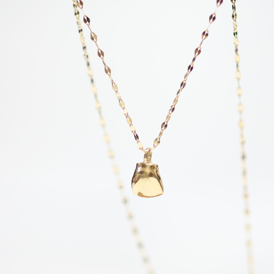 金乳歯ジュエリー（前歯・ネックレス・ペンダント)