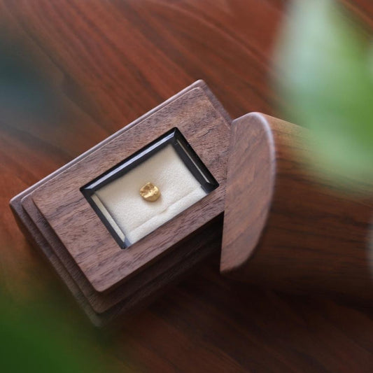 金乳歯（奥歯）（木製ケース）